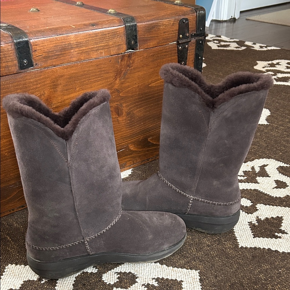 Fitflop Dark Brown Winter Boots - Picture 4 of 5